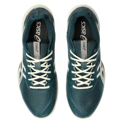Asics Solution Speed FF 3 Men's Tennis Shoe (Saxon Green/Birch) - RacquetGuys.ca