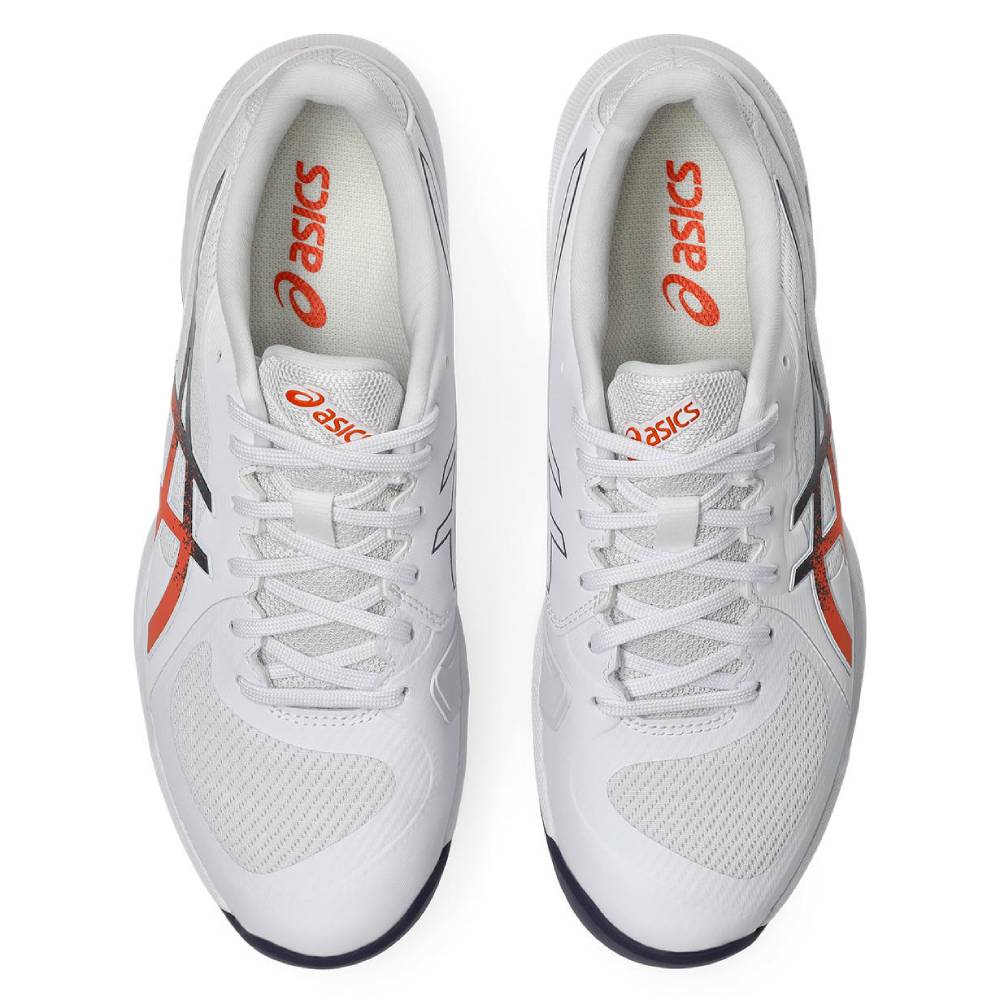 Asics Solution Swift FF 2 Men's Tennis Shoe (White/Nova Orange) - RacquetGuys.ca
