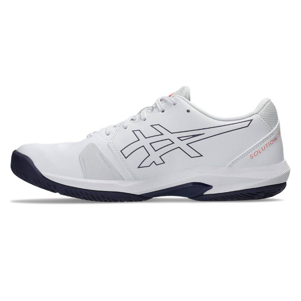 Asics Solution Swift FF 2 Men's Tennis Shoe (White/Nova Orange) - RacquetGuys.ca