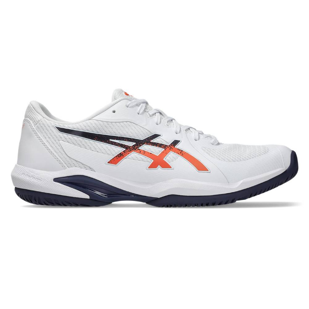 Asics Solution Swift FF 2 Men's Tennis Shoe (White/Nova Orange) - RacquetGuys.ca