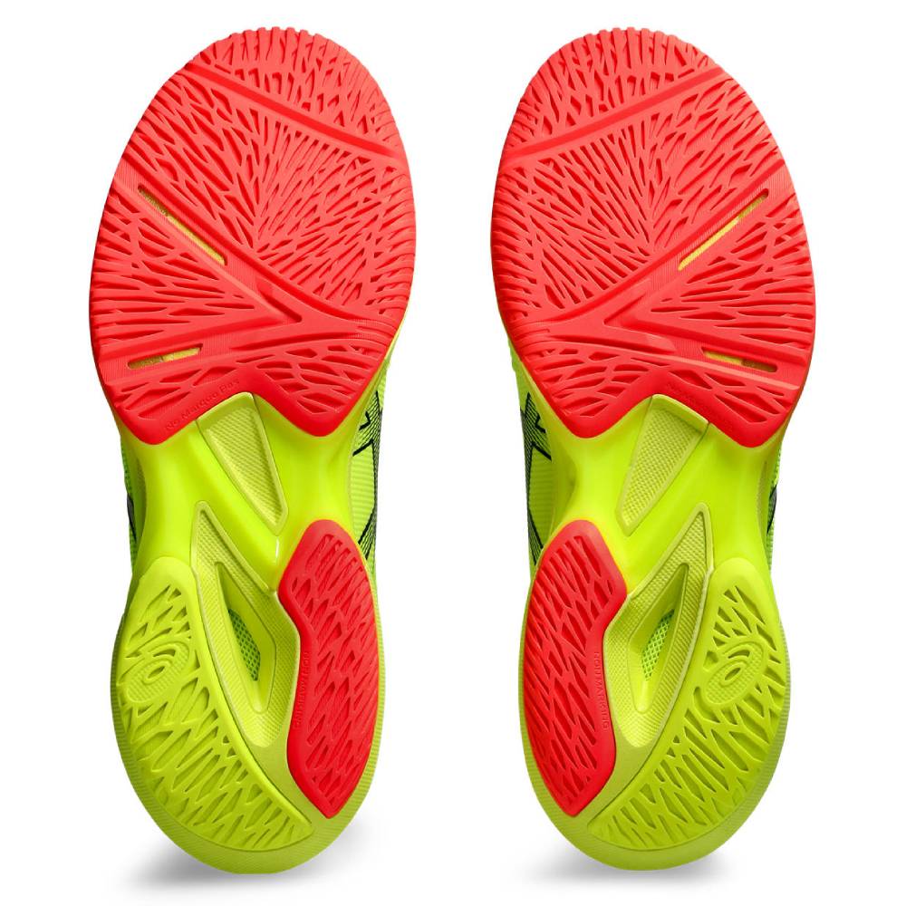 Asics Solution Speed FF 3 Paris Edition Men's Tennis Shoe (Safety Yellow/Black) - RacquetGuys.ca