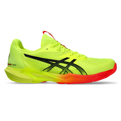 Asics Solution Speed FF 3 Paris Edition Men's Tennis Shoe (Safety Yellow/Black) - RacquetGuys.ca