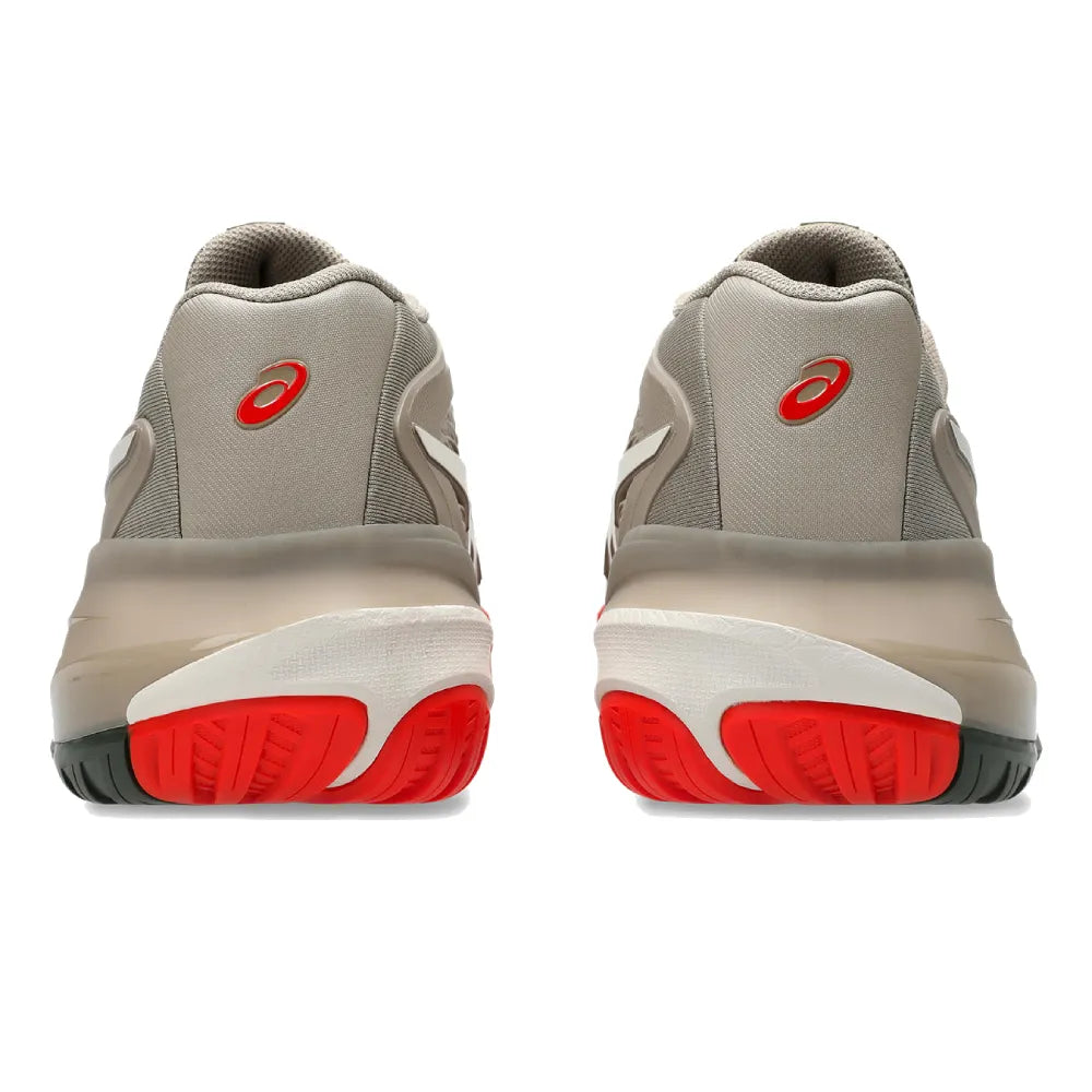 Asics Gel Resolution X Men's Tennis Shoe (Greige/Soft Oat) - RacquetGuys.ca