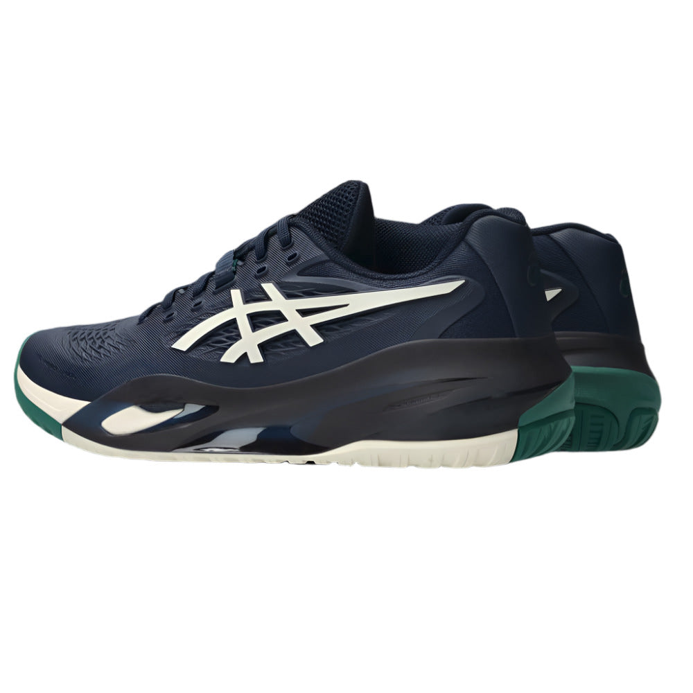 Asics Gel Resolution X Men's Tennis Shoe (Midnight/Cream) - RacquetGuys.ca