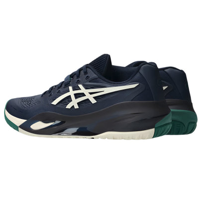 Asics Gel Resolution X Men's Tennis Shoe (Midnight/Cream) - RacquetGuys.ca