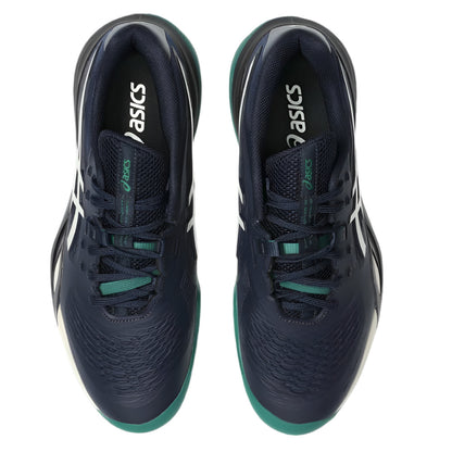 Asics Gel Resolution X Men's Tennis Shoe (Midnight/Cream) - RacquetGuys.ca