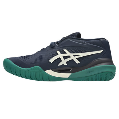Asics Gel Resolution X Men's Tennis Shoe (Midnight/Cream) - RacquetGuys.ca