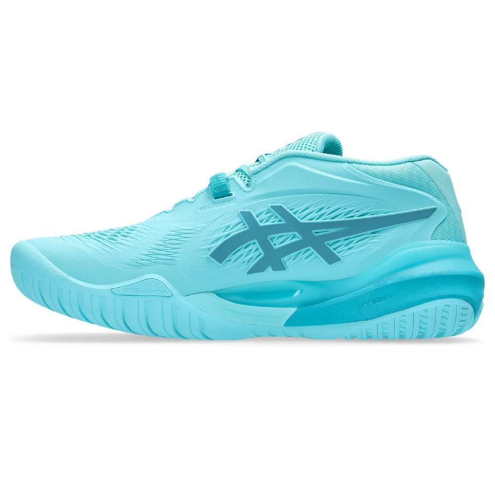 Asics Gel Resolution X Men's Tennis Shoe (Ice Mint/Lagoon) - RacquetGuys.ca