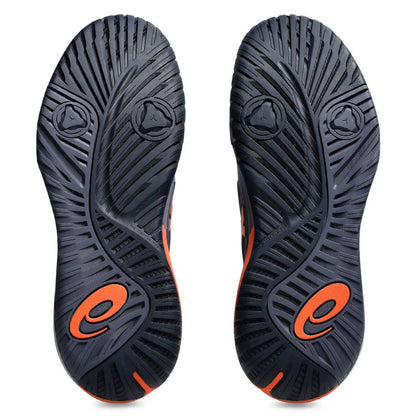 Asics Gel Resolution X Men's Tennis Shoe (Greyish Purple/Nova Orange) - RacquetGuys.ca