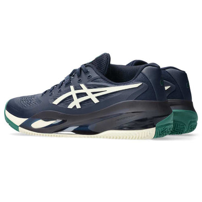 Asics Gel Resolution X Clay Men's Tennis Shoe (Midnight/Cream) - RacquetGuys.ca