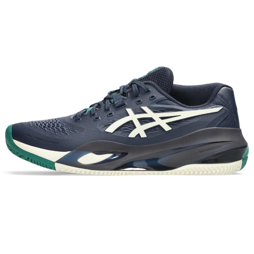 Asics Gel Resolution X Clay Men's Tennis Shoe (Midnight/Cream) - RacquetGuys.ca