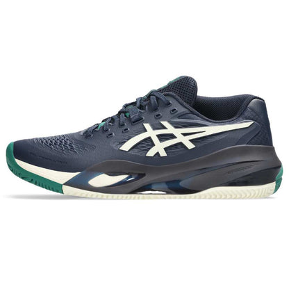 Asics Gel Resolution X Clay Men's Tennis Shoe (Midnight/Cream) - RacquetGuys.ca