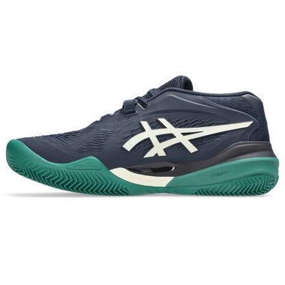 Asics Gel Resolution X Clay Men's Tennis Shoe (Midnight/Cream) - RacquetGuys.ca