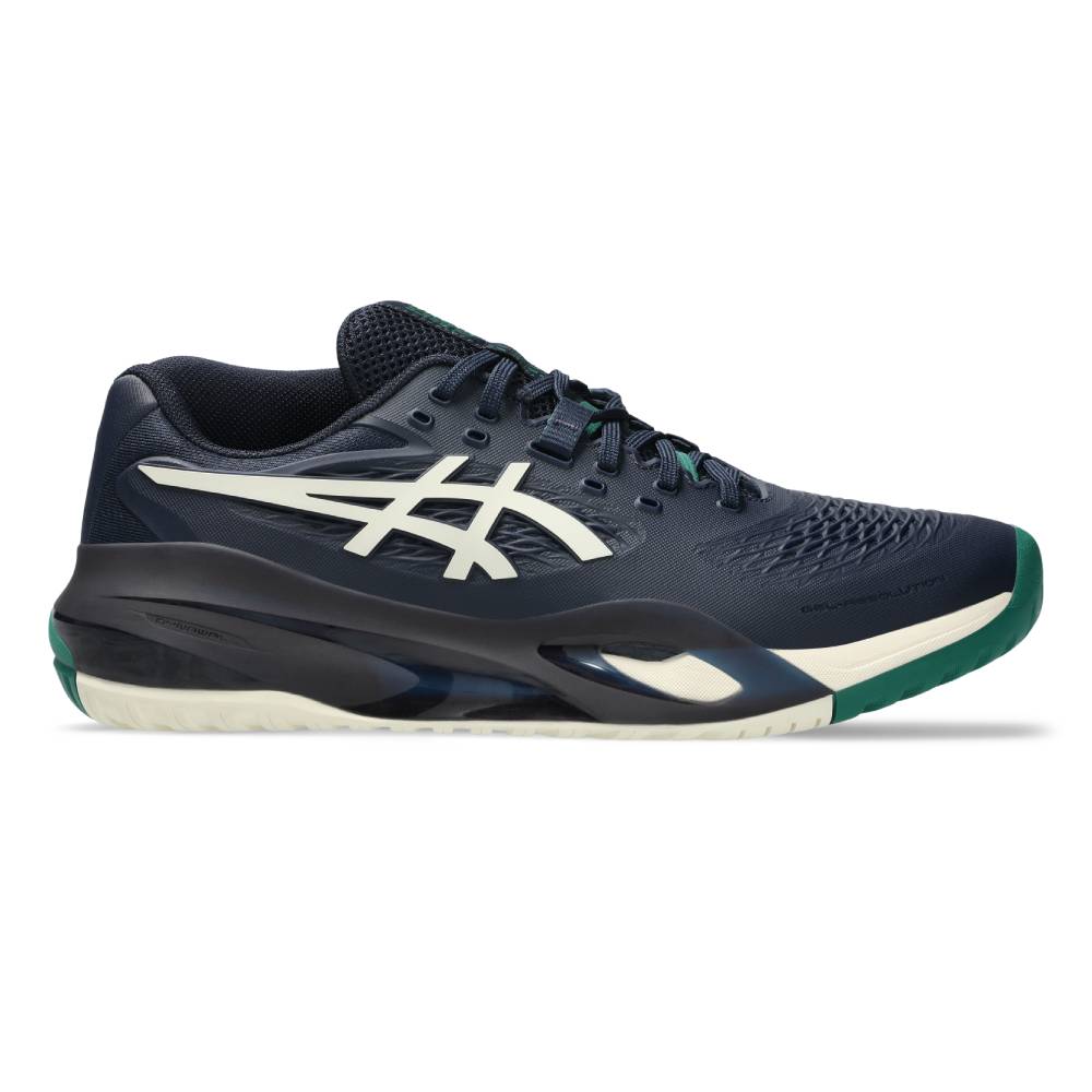 Asics Gel Resolution X Wide Men's Tennis Shoe (Midnight/Cream) - RacquetGuys.ca