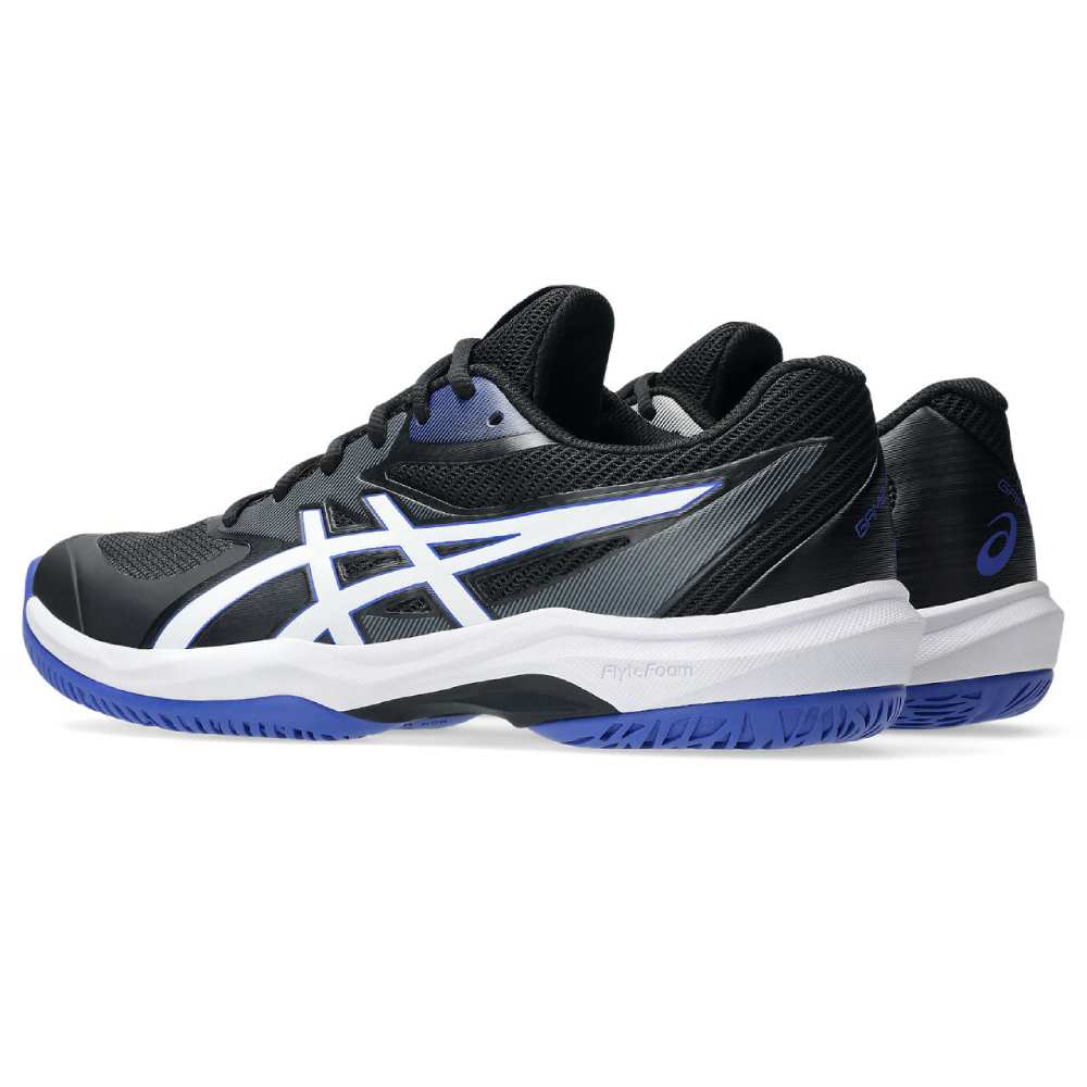 Asics Game FF Men's Tennis Shoe (Black/White) - RacquetGuys.ca