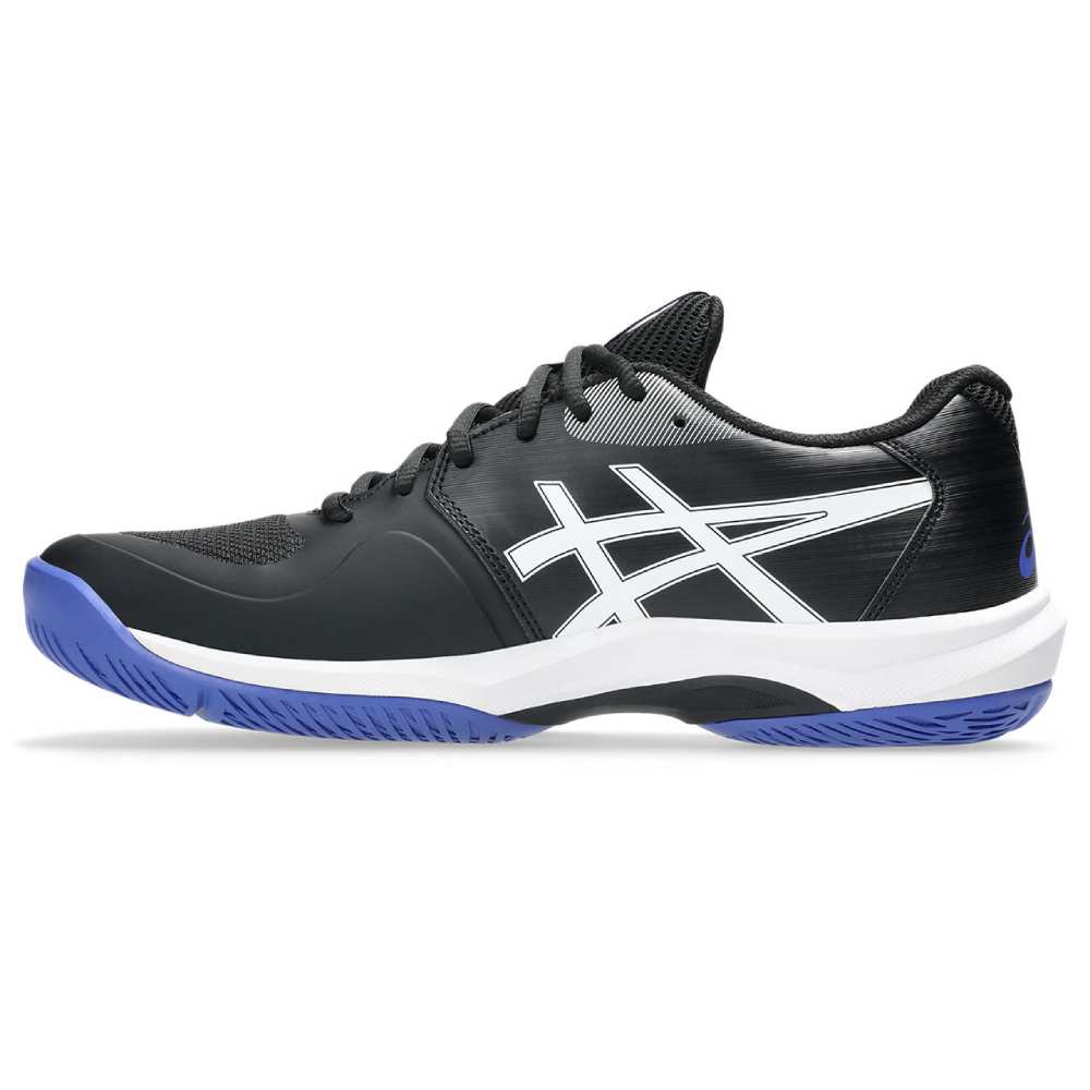 Asics Game FF Men's Tennis Shoe (Black/White) - RacquetGuys.ca