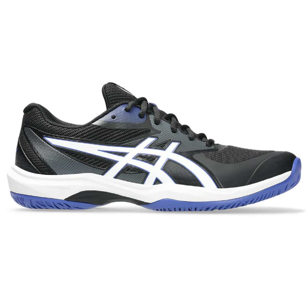 Asics Game FF Men's Tennis Shoe (Black/White) - RacquetGuys.ca