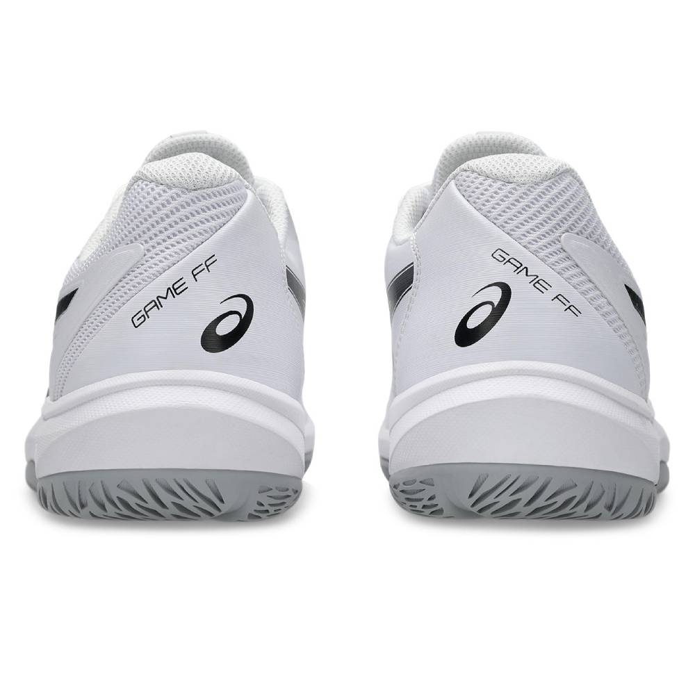 Asics Game FF Men's Tennis Shoe (White/Black) - RacquetGuys.ca