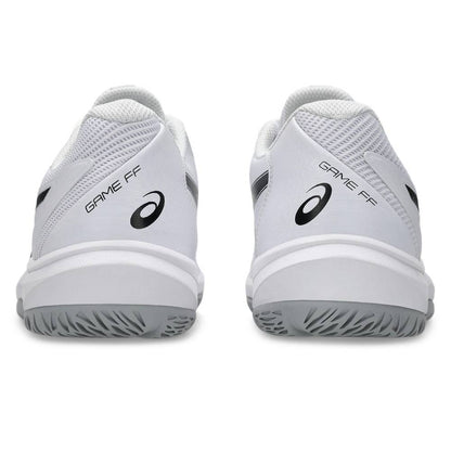Asics Game FF Men's Tennis Shoe (White/Black) - RacquetGuys.ca