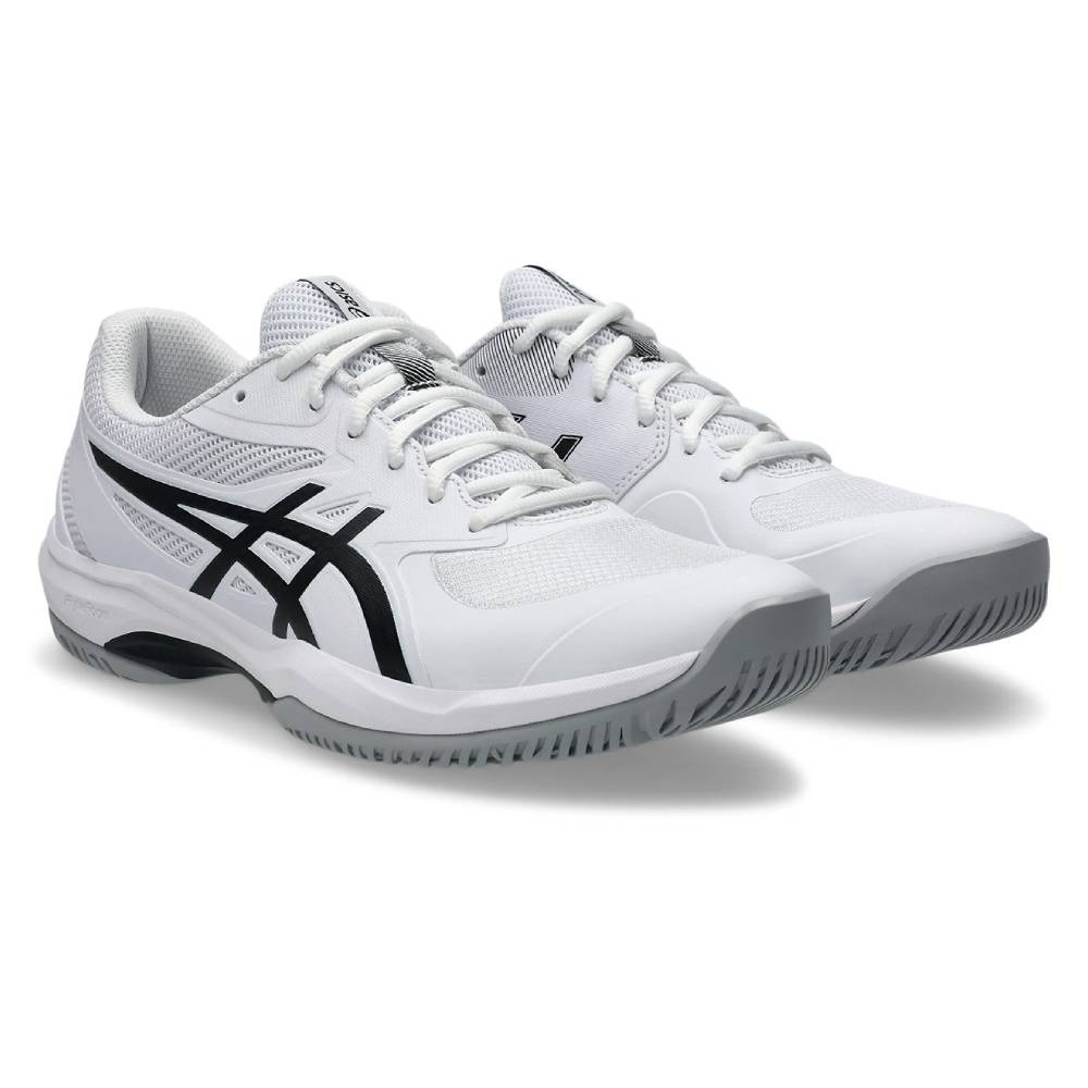 Asics Game FF Men's Tennis Shoe (White/Black) - RacquetGuys.ca