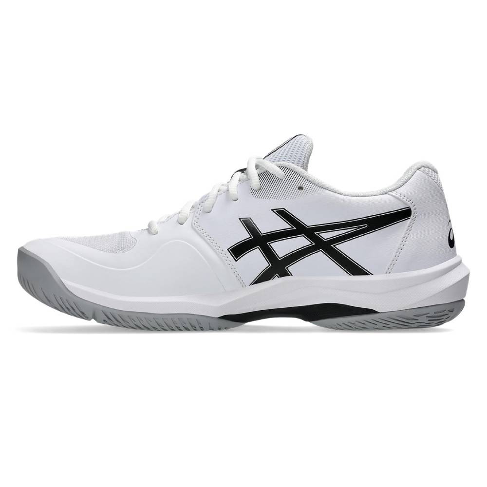 Asics Game FF Men's Tennis Shoe (White/Black) - RacquetGuys.ca