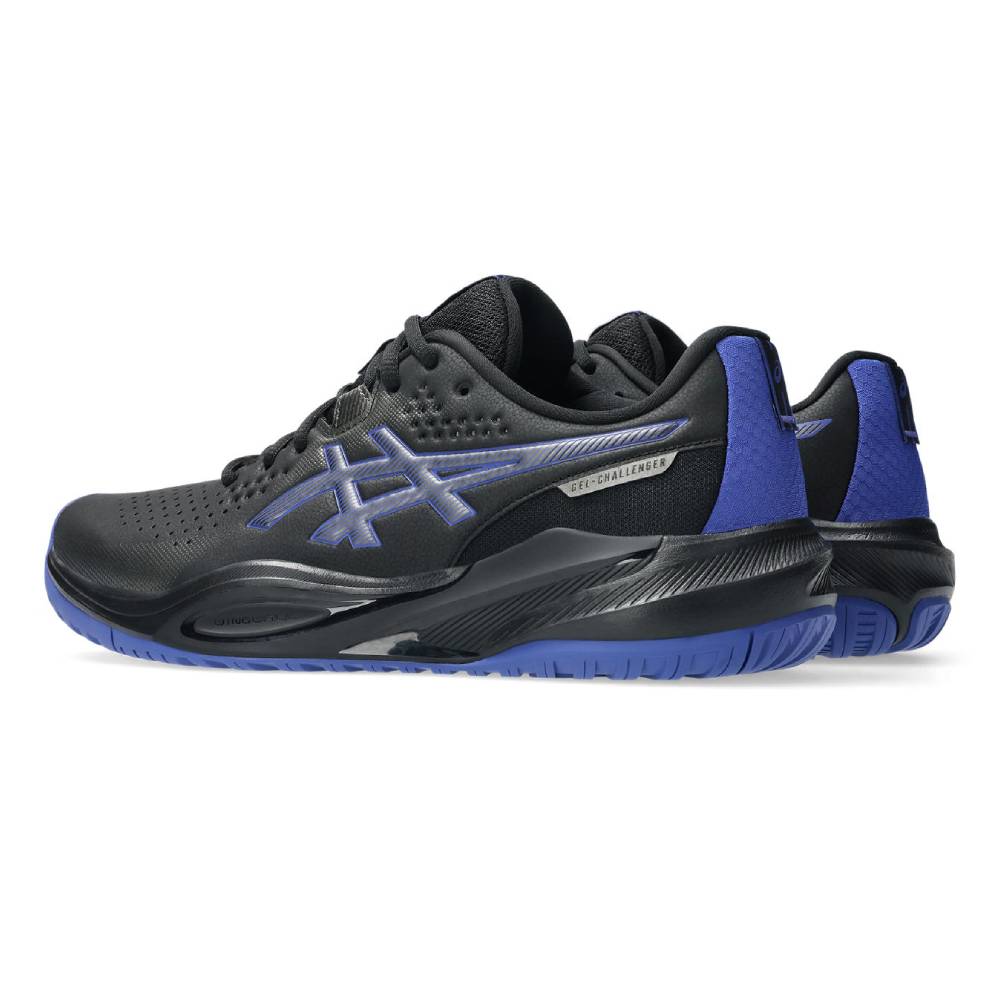 Asics Gel Challenger 15 Men's Tennis Shoe (Black/Dark Cobalt) - RacquetGuys.ca