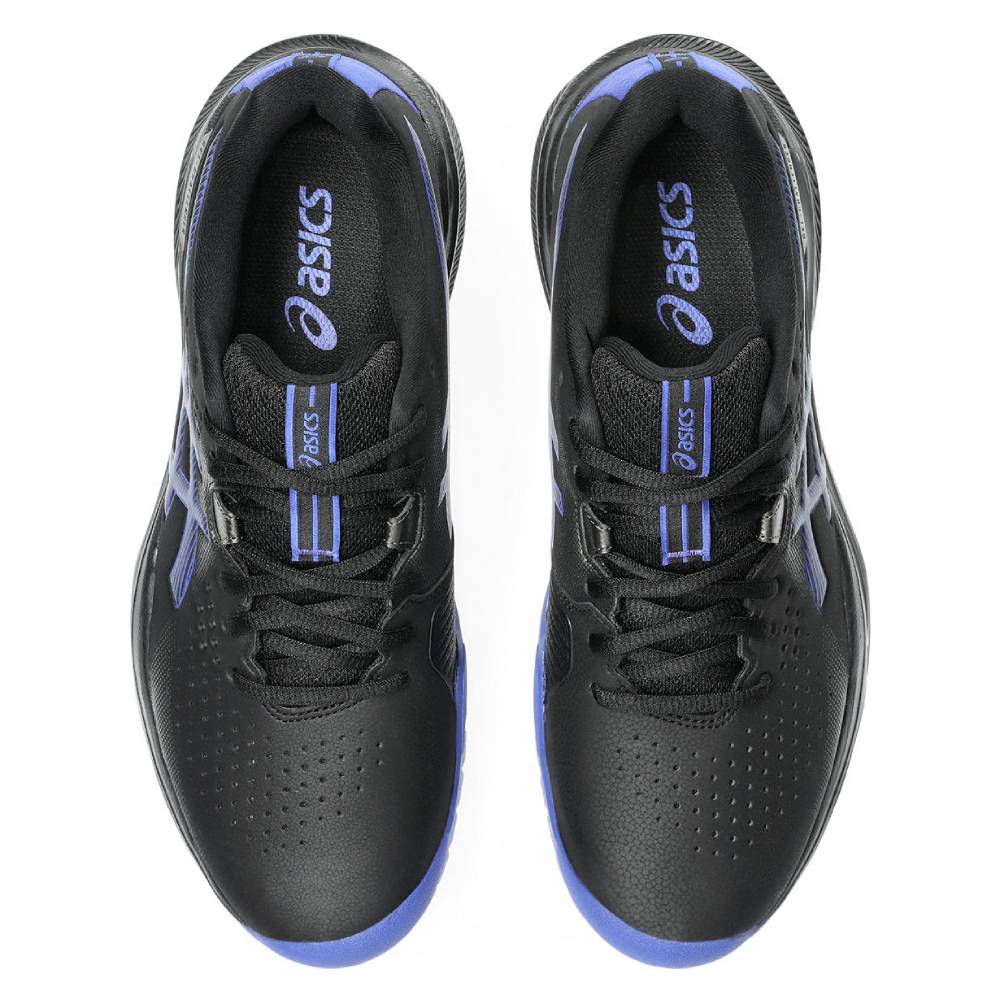 Asics Gel Challenger 15 Men's Tennis Shoe (Black/Dark Cobalt) - RacquetGuys.ca