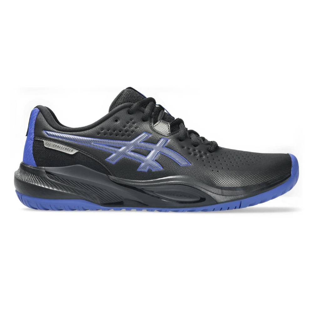 Asics Gel Challenger 15 Men's Tennis Shoe (Black/Dark Cobalt) - RacquetGuys.ca