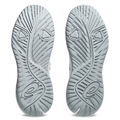 Asics Gel Challenger 15 Men's Tennis Shoe (White/Gunmetal) - RacquetGuys.ca