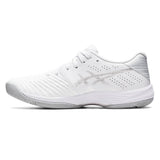 Asics Solution Swift FF Women's Tennis Shoe (White/Silver) - RacquetGuys.ca