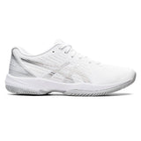 Asics Solution Swift FF Women's Tennis Shoe (White/Silver)