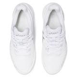 Asics Gel Resolution 9 Women's Tennis Shoe (White/Silver) - RacquetGuys.ca