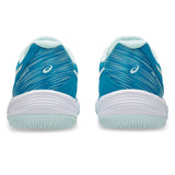 Asics Gel Game 9 Women's Tennis Shoe (Teal Blue/White) - RacquetGuys.ca