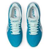 Asics Gel Game 9 Women's Tennis Shoe (Teal Blue/White) - RacquetGuys.ca