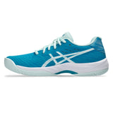 Asics Gel Game 9 Women's Tennis Shoe (Teal Blue/White) - RacquetGuys.ca