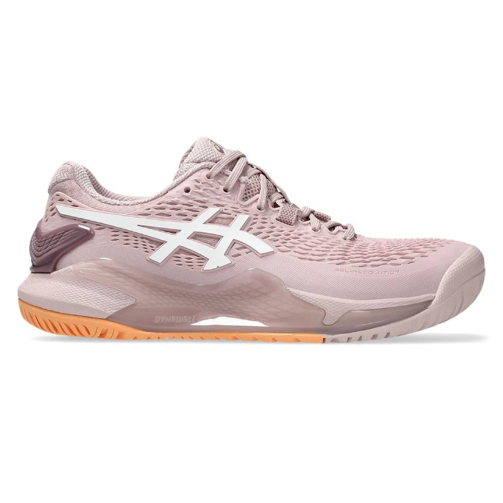 Asics Gel Resolution 9 Wide Women's Tennis Shoe (Watershed Rose/White) - RacquetGuys.ca