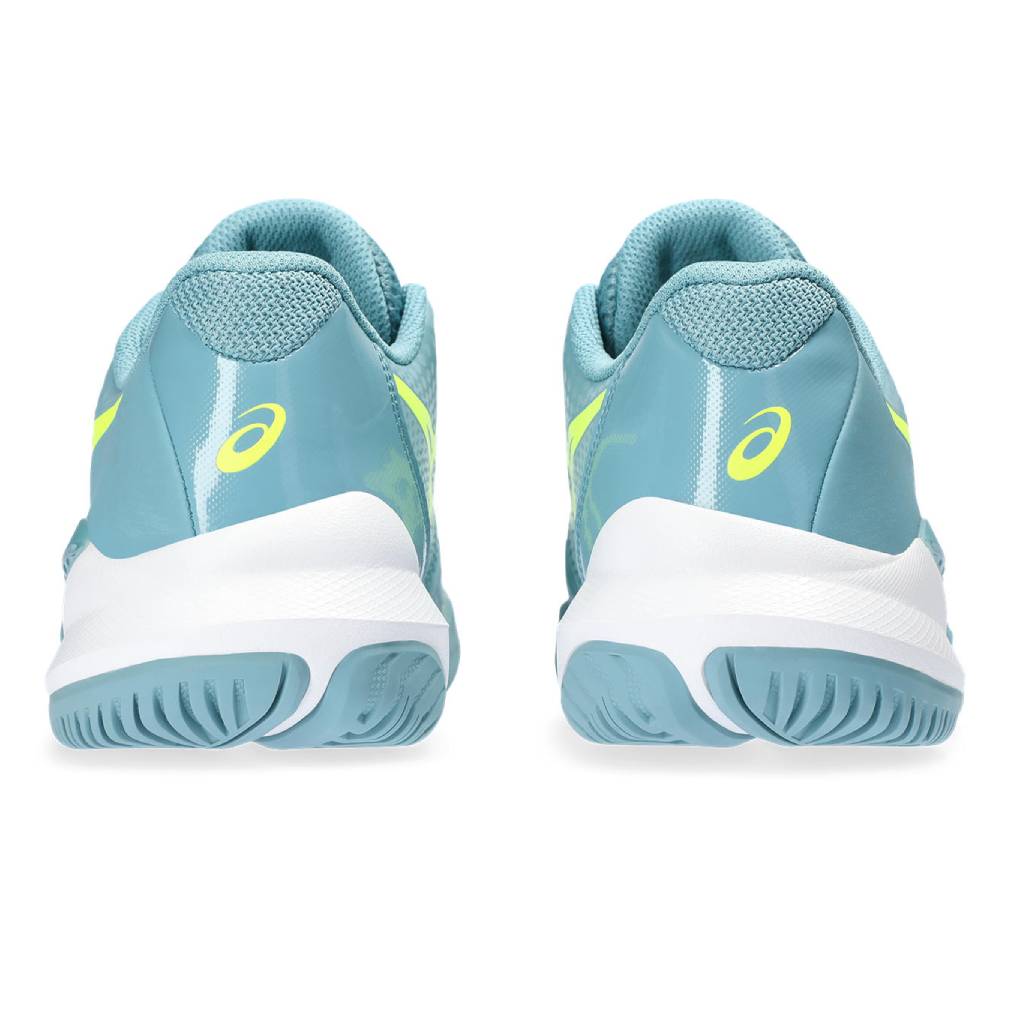 Asics Gel Challenger 14 Women's Tennis Shoe (Blue/Yellow) - RacquetGuys.ca