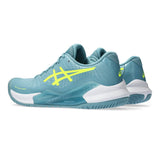 Asics Gel Challenger 14 Women's Tennis Shoe (Blue/Yellow) - RacquetGuys.ca