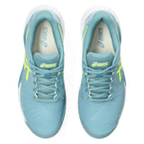 Asics Gel Challenger 14 Women's Tennis Shoe (Blue/Yellow) - RacquetGuys.ca