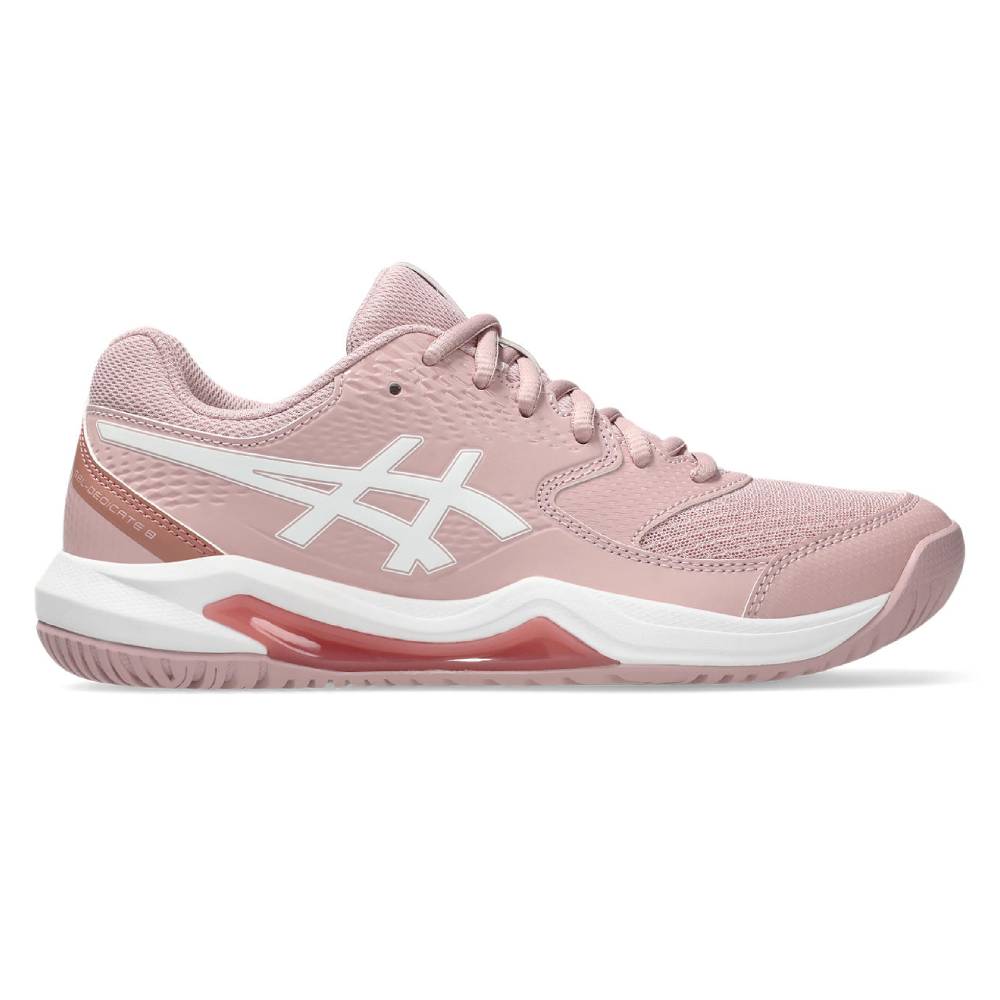 Asics Gel Dedicate 8 Wide Women's Tennis Shoe (Morganite/White) - RacquetGuys.ca