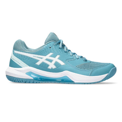 Asics Gel Dedicate 8 Women's Tennis Shoe (Blue/White) - RacquetGuys.ca
