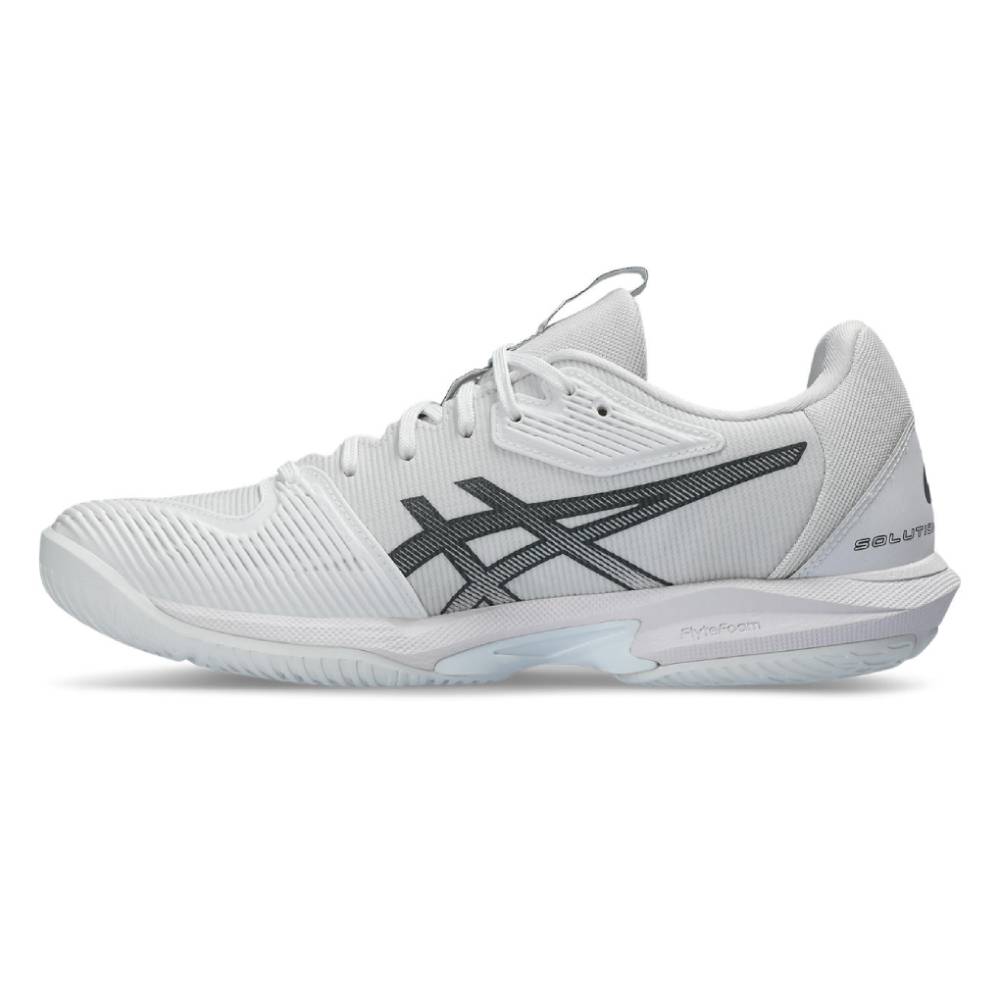 Asics Solution Speed FF 3 Women's Tennis Shoe (White/Metropolis) - RacquetGuys.ca