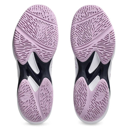 Asics Solution Swift FF 2 Women's Tennis Shoe (White/Ube) - RacquetGuys.ca