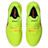 Asics Gel Resolution 9 Paris Edition Women's Tennis Shoe (Safety Yellow/Black) - RacquetGuys.ca