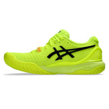 Asics Gel Resolution 9 Paris Edition Women's Tennis Shoe (Safety Yellow/Black) - RacquetGuys.ca