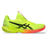 Asics Solution Speed FF 3 Paris Edition Women's Tennis Shoe (Safety Yellow/Black) - RacquetGuys.ca