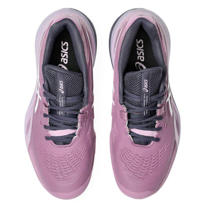 Asics Gel Resolution X Clay Women's Tennis Shoe (Ube Pink/White) - RacquetGuys.ca