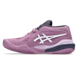 Asics Gel Resolution X Clay Women's Tennis Shoe (Ube Pink/White)