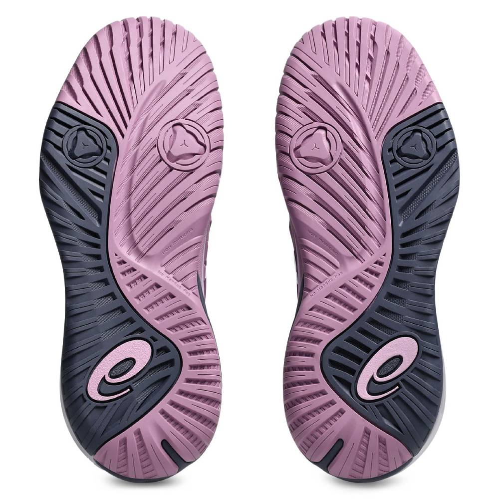 Asics Gel Resolution X Wide Women's Tennis Shoe (Ube Pink/White) - RacquetGuys.ca