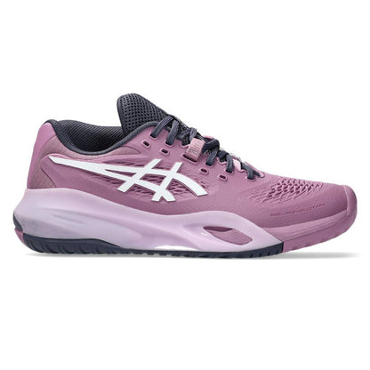 Asics Gel Resolution X Wide Women's Tennis Shoe (Ube Pink/White) - RacquetGuys.ca